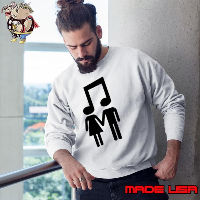 Music note people Sweatshirt