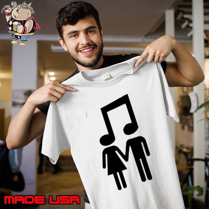 Music note people Unisex