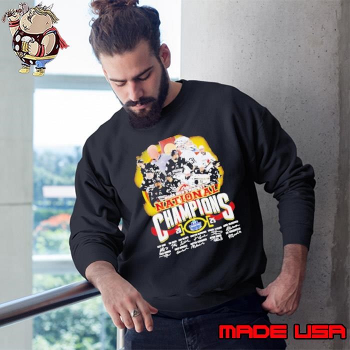 NCAA Men’s Hockey National Champions 2025 signature Sweatshirt