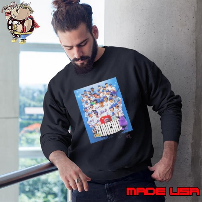 New York Mets OMG MLB Baseball Team Clinched Sweatshirt