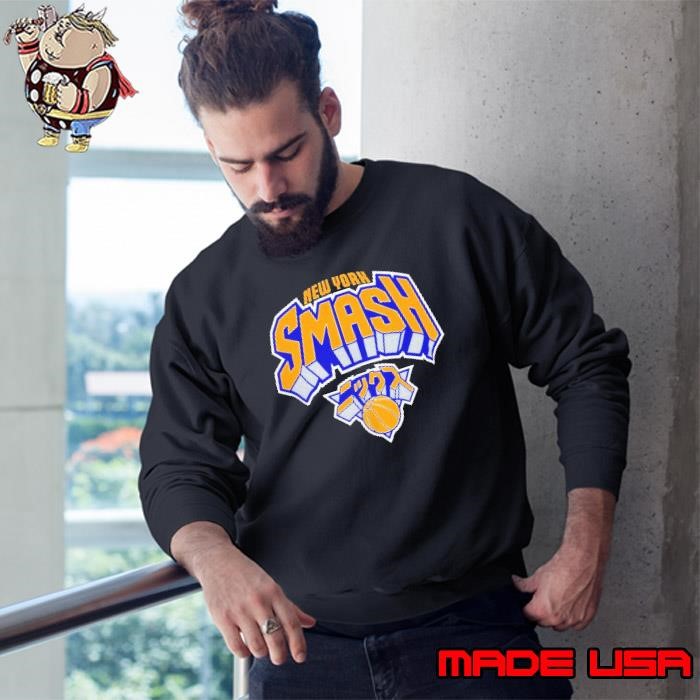 New York smash New York Mets logo Sweatshirt