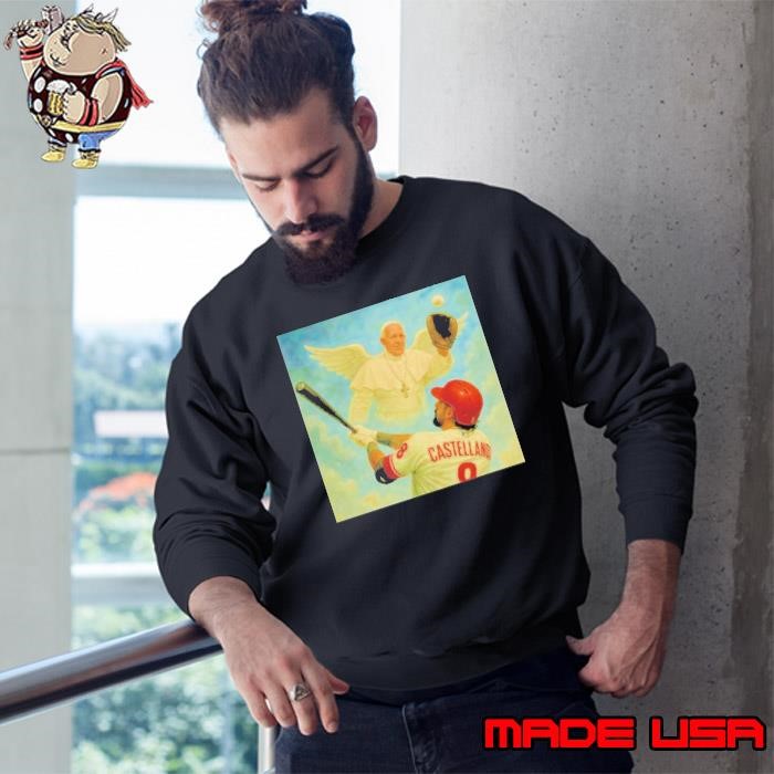 Nick Castellanos Pope Francis home run Sweatshirt