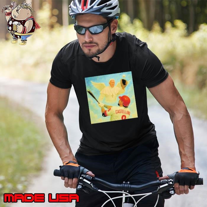 Nick Castellanos Pope Francis home run Unisex