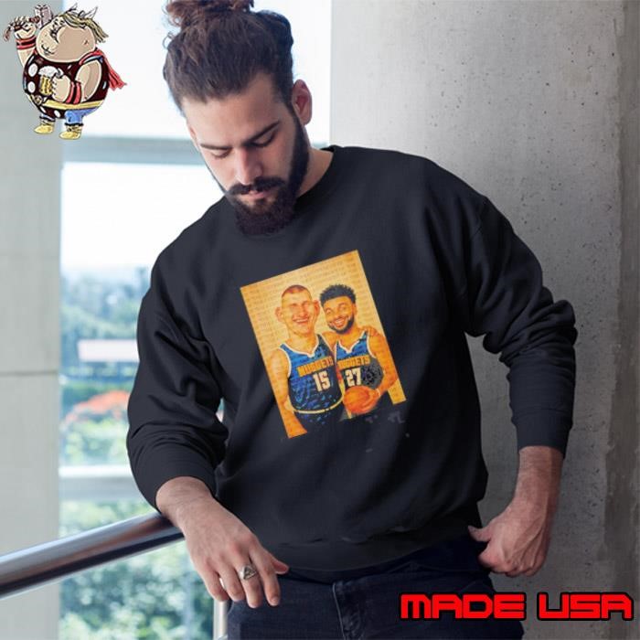 Nikola Jokic X Jamal Murray Denver Nuggets Step Brothers Funny Vintage Sweatshirt