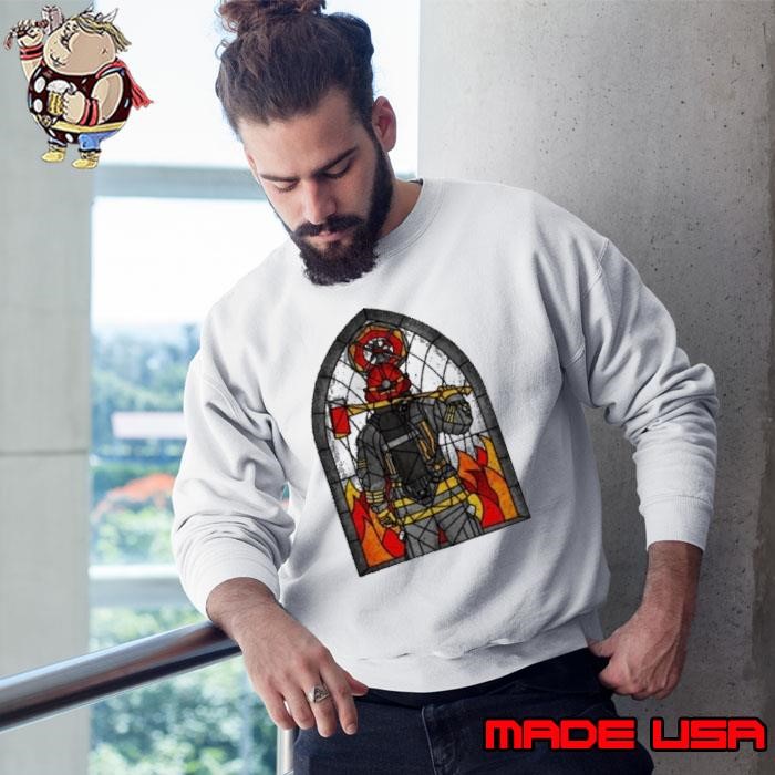 Nine Line Apparel Stained Glass Firefighter Sweatshirt