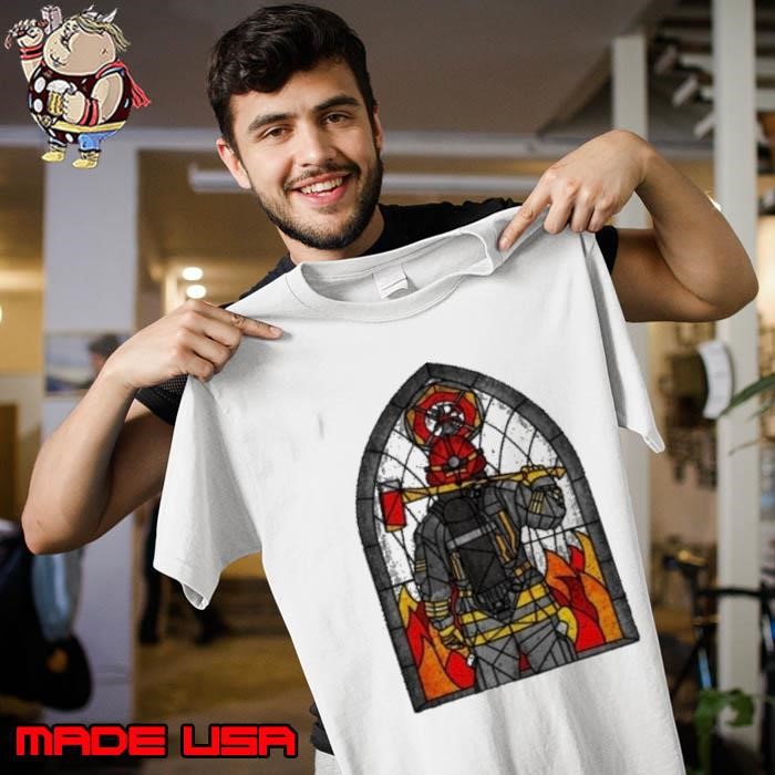Nine Line Apparel Stained Glass Firefighter Unisex