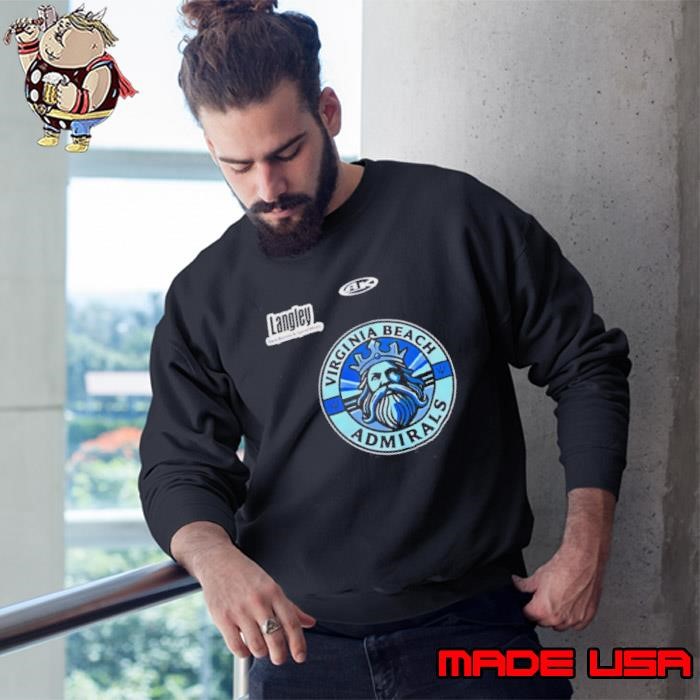 Norfolk Admirals Virginia Beach 2025 Hockey Sweatshirt