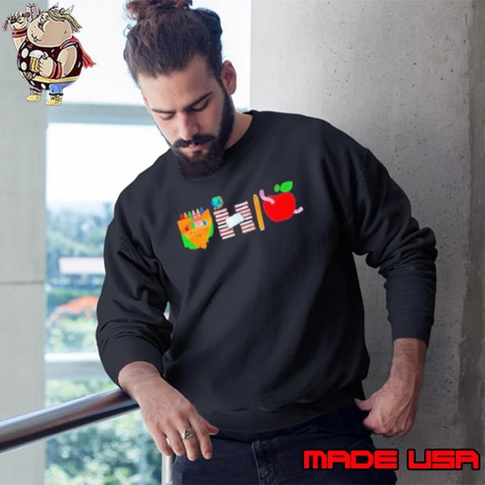 Ohio crayons 24 Sweatshirt