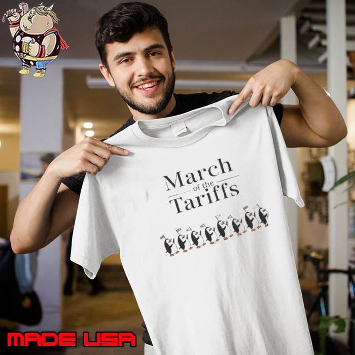 Penguins March Of The Tariffs Unisex