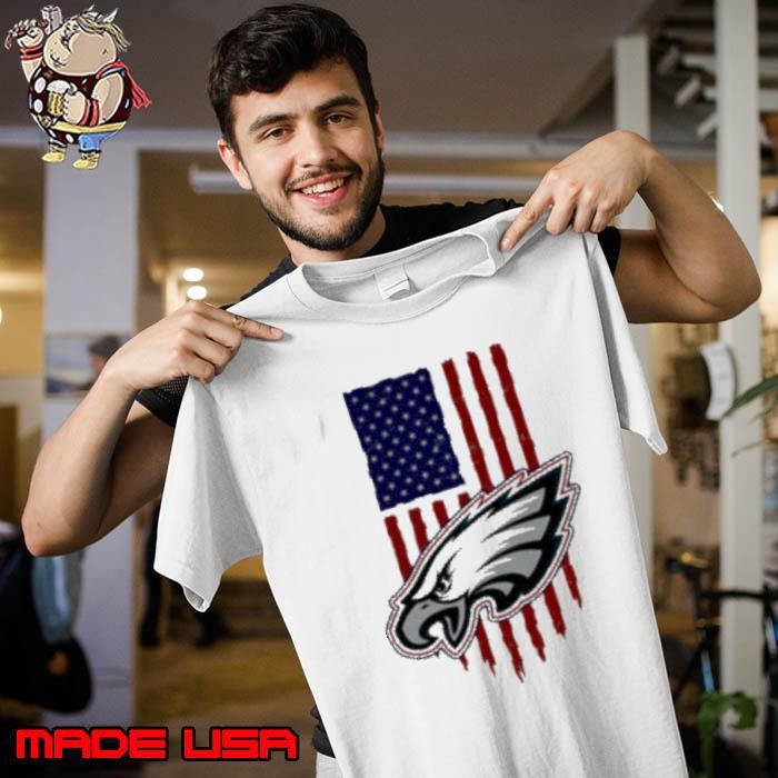 Philadelphia Eagles American Flag logo Unisex