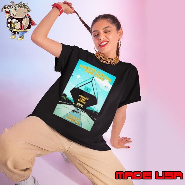 Pigeons Playing Ping Pong Madison Cube Garden Nov 31 2025 New York, NY Show Ladies tee
