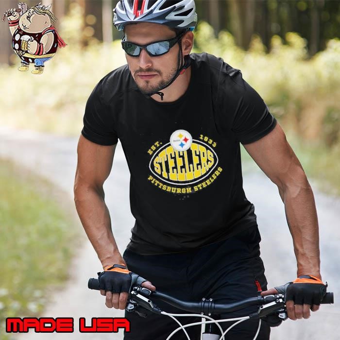 Pittsburgh Steelers BOSS X NFL Trap Est 1933 Logo Unisex