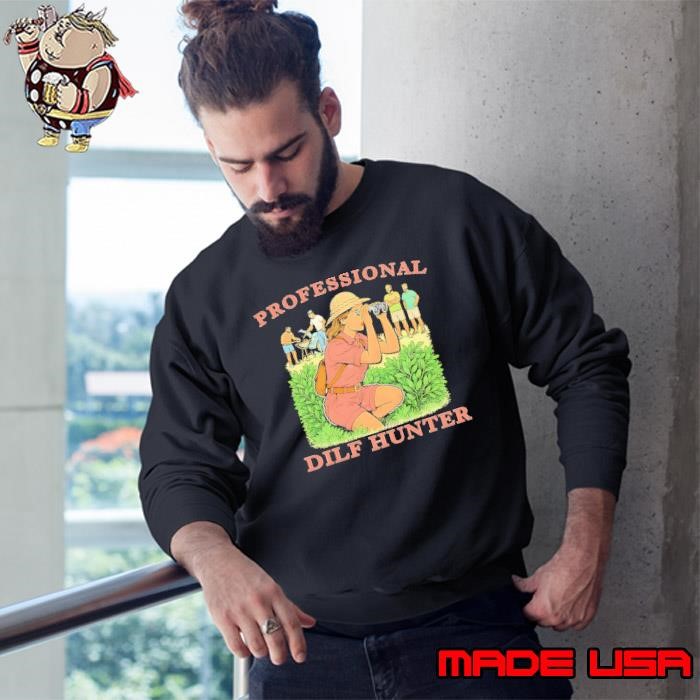 Professional Dilf Hunter caroon Sweatshirt