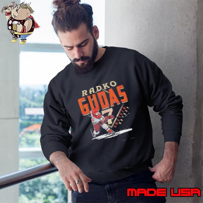 Radko Gudas 7 Anaheim Ducks NHL Hockey Player Graphic Sweatshirt