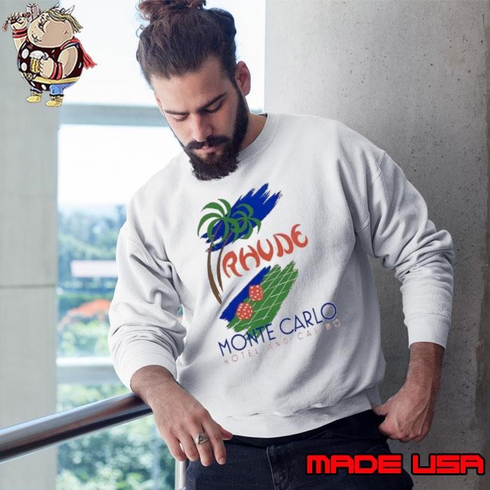 Rhude Monte Carlo Palms Tree Sweatshirt