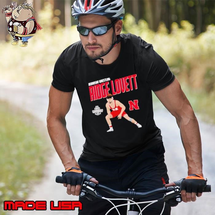 Ridge Lovett Nebraska Wrestling graphic Unisex
