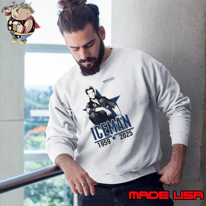 Rip Val Kilmer Iceman Top Gun 1959 2025 Sweatshirt