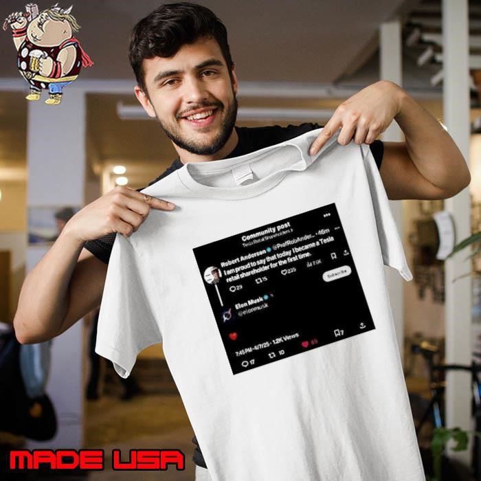 Robert Anderson I am proud to say that today Unisex