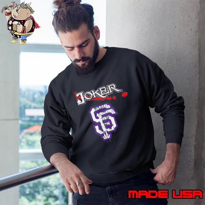 San Francisco Giants X The Joker Baseball Sweatshirt
