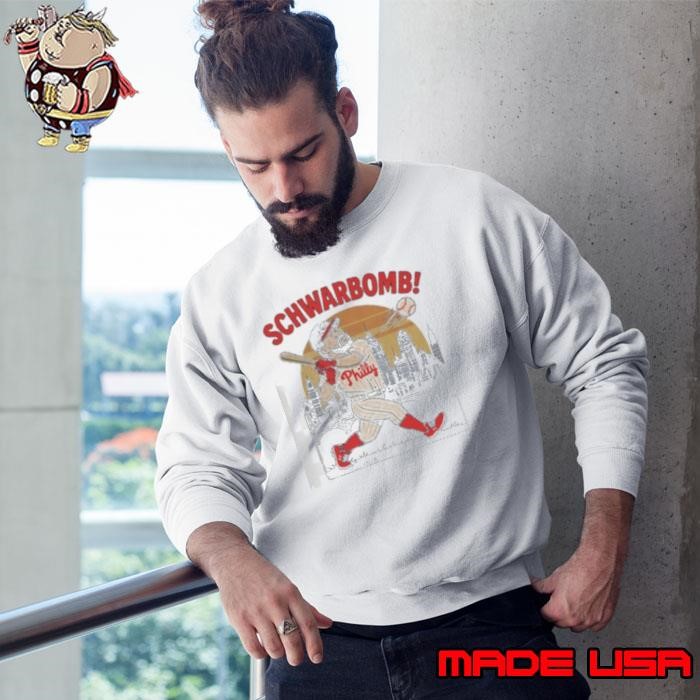 SchwarBOMB Philadelphia Phillies baseball vintage sunset Sweatshirt