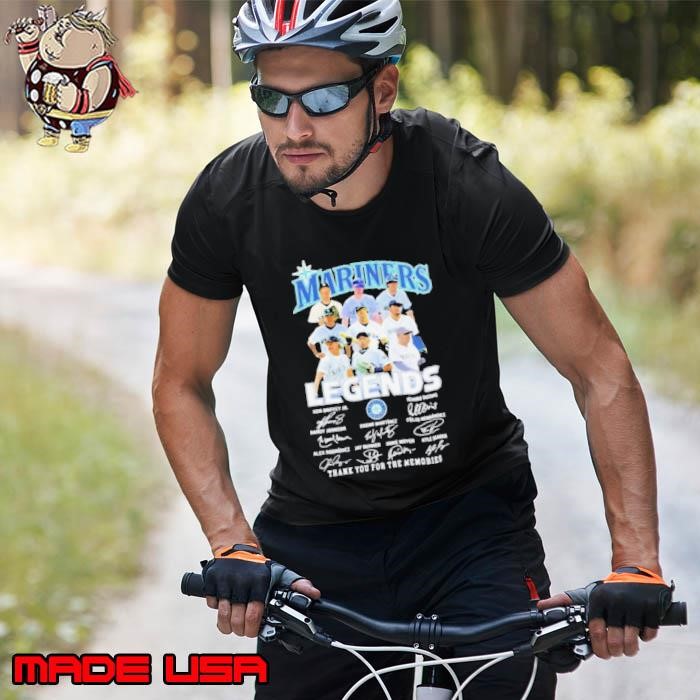 Seattle Mariners Legends thank you for the memories signature Unisex