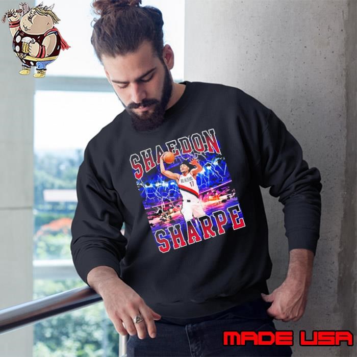 Shaedon Sharpe Canadian professional basketball player Portland Trail Sweatshirt