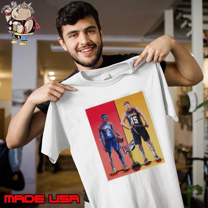 Shai Gilgeous Alexander vs Nikola Jokić Joker graphic Unisex