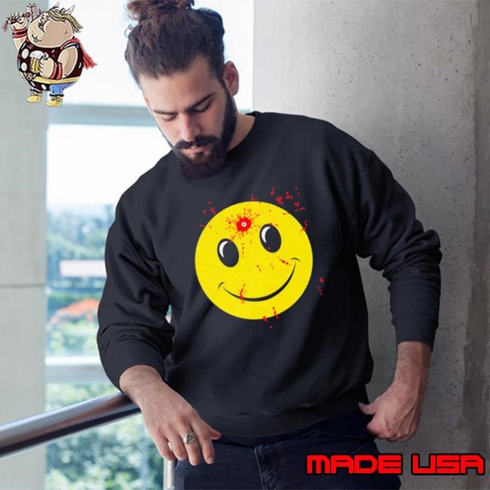 Smiley face Lewis Bodine Sweatshirt