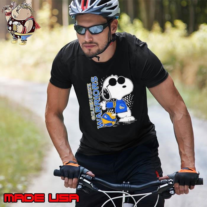 Snoopy Golden State Warriors Logo Unisex