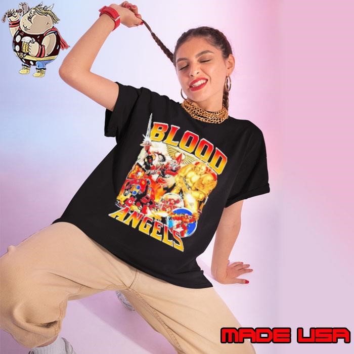 Space Marine Legions Blood Angels graphic Ladies tee
