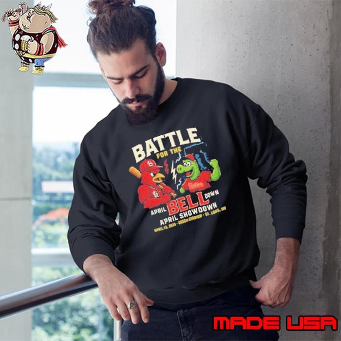 St.Louis Cardinals vs Philadelphia Phillies Battle for the Bell april showdown Sweatshirt