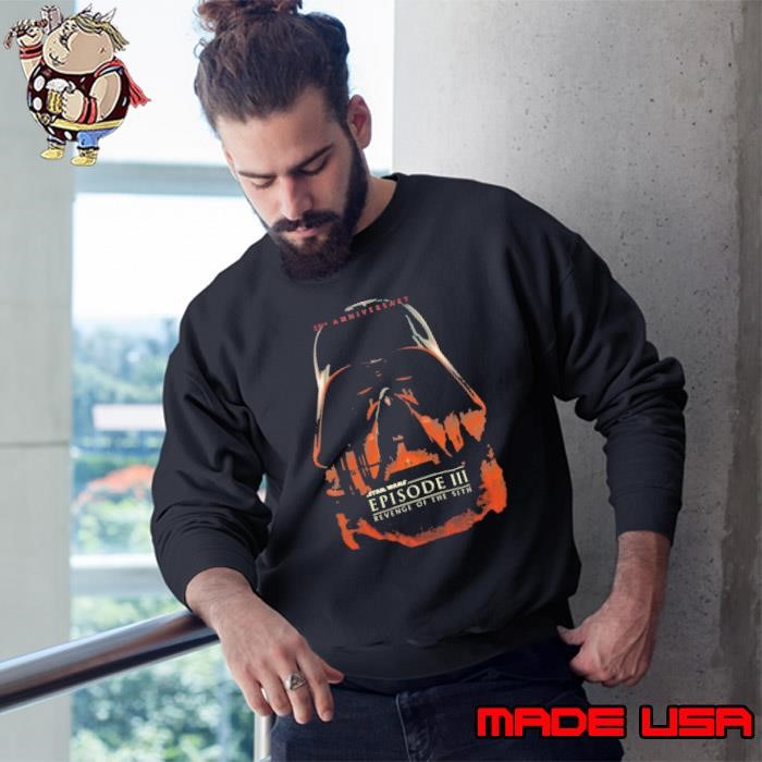 Star Wars 20th Anniversary Episode III Epic Big Chest Revenge Of The Sith Sweatshirt