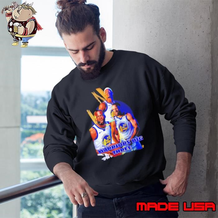 Stephen Curry Draymond Green and Jimmy Butler Golden State Warriors big three Sweatshirt