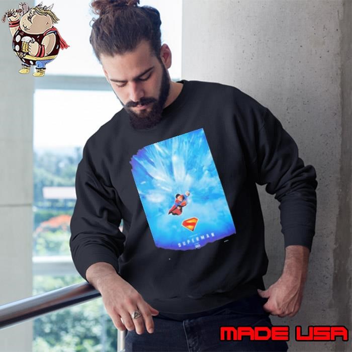 Superman Movie Directed By James Gunn With David Corenswet 2025 Sweatshirt