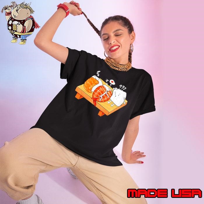 Sushi Slumber cute Ladies tee