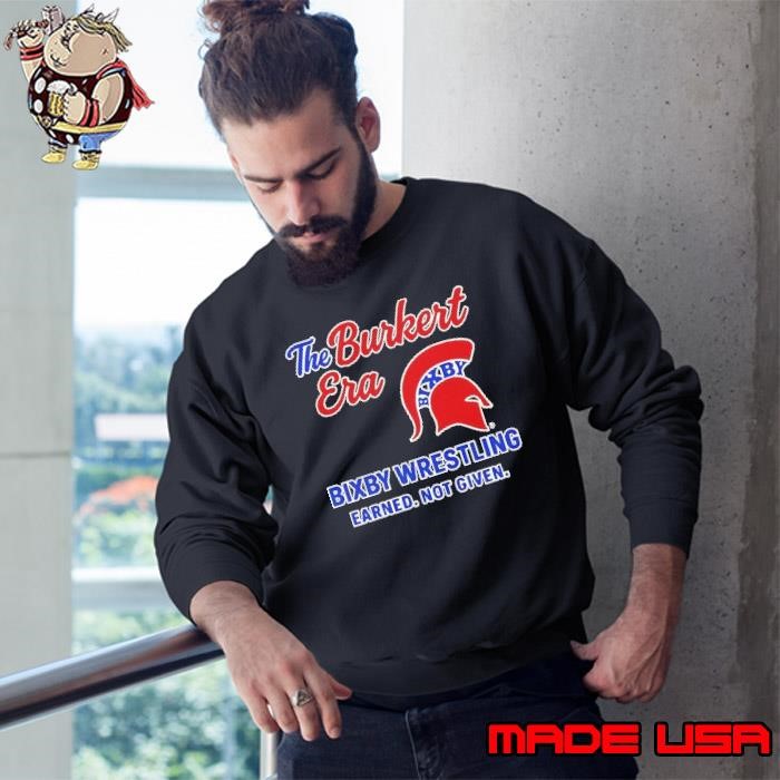The Burkert Era Bixby Wrestling Sweatshirt