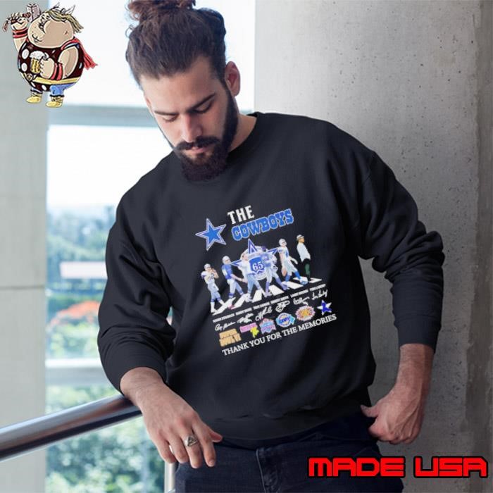 The Cowboys Abbey Road Thank You For The Memories Sweatshirt