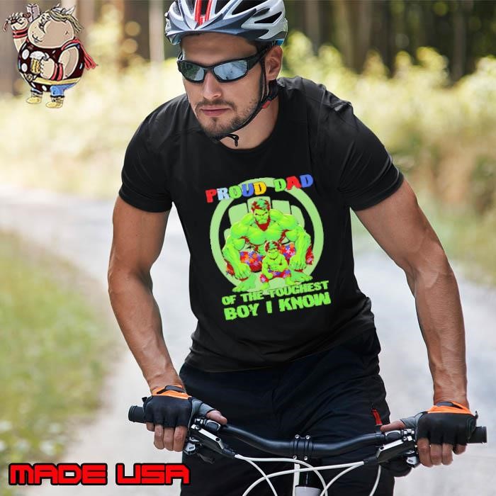 The Hulk Autism proud dad of the toughest boy I know Unisex