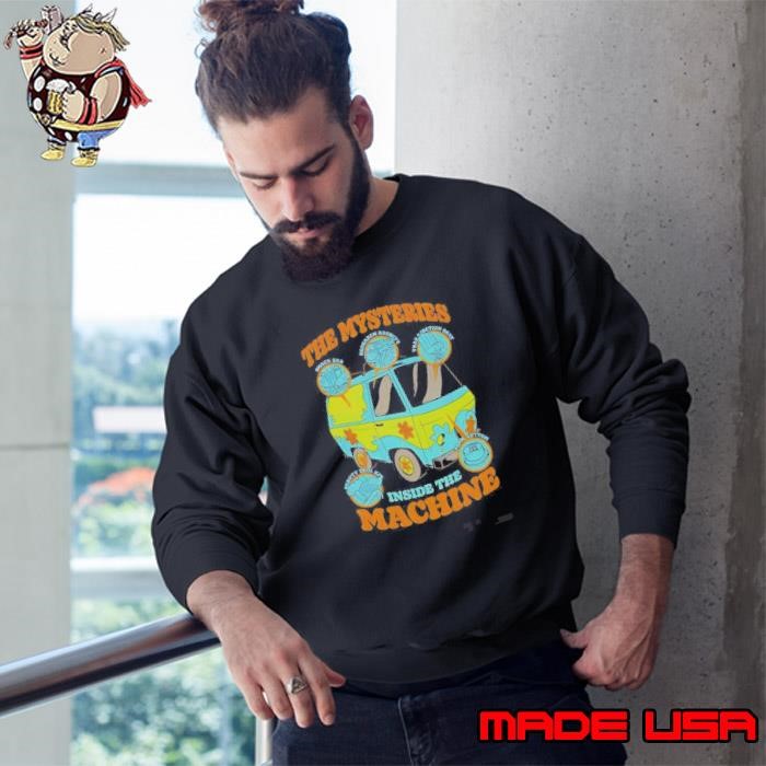 The Mysteries Inside The Machine Scooby Doo Sweatshirt