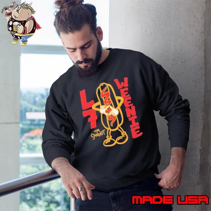 The Sandlot L7 Weenie Hot Dog Sweatshirt