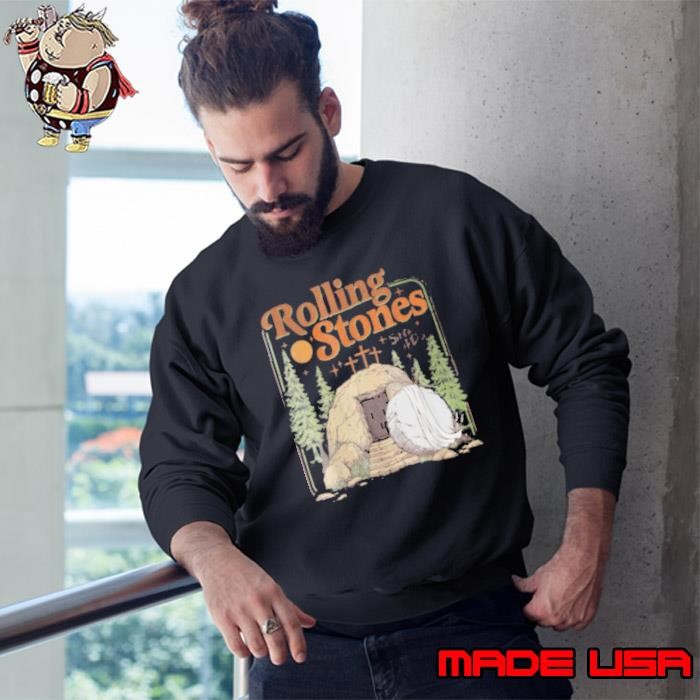 The Stone Was Rolled Away He Is Alive Retro Christian Easter Sweatshirt