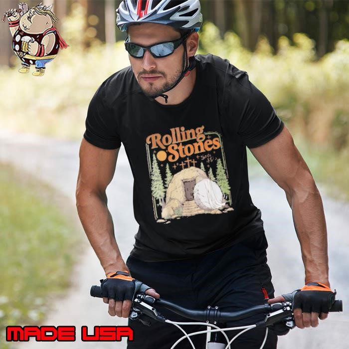The Stone Was Rolled Away He Is Alive Retro Christian Easter Unisex