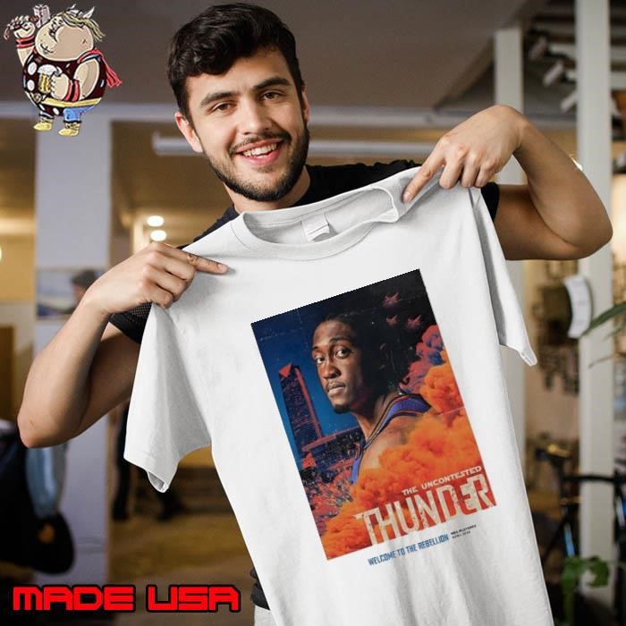 The uncontested Oklahoma City Thunder Welcome to the rebellion NBA playoffs 2025 Unisex