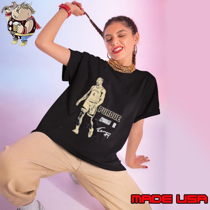Trey Kaufman-Renn Baller Purdue Boilermakers Basketball NCAA March Madness 2025 Signature Ladies tee