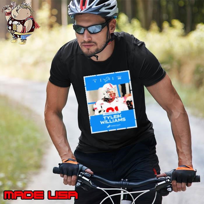 Tyleik Williams Detroit Lions Ohio State Unisex