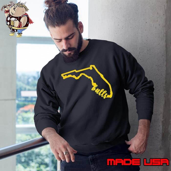 USF Bulls map Sweatshirt