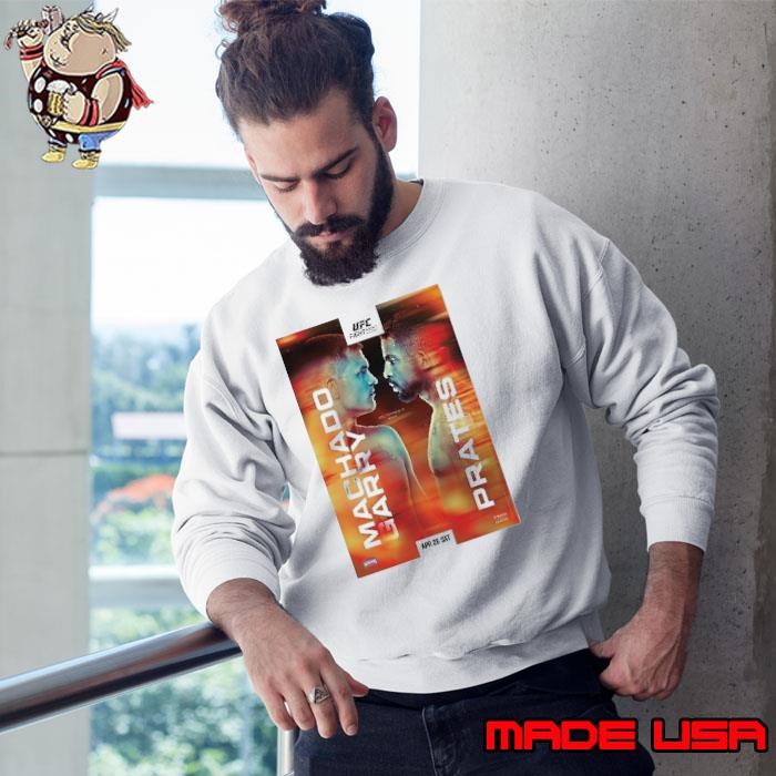 Ufc Fight Night Machado Garry Vs Prates Poster Sweatshirt