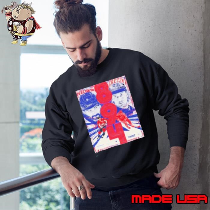 Washington Capitals Alex Ovechkin career goal no 894 passing Gretzky Sweatshirt