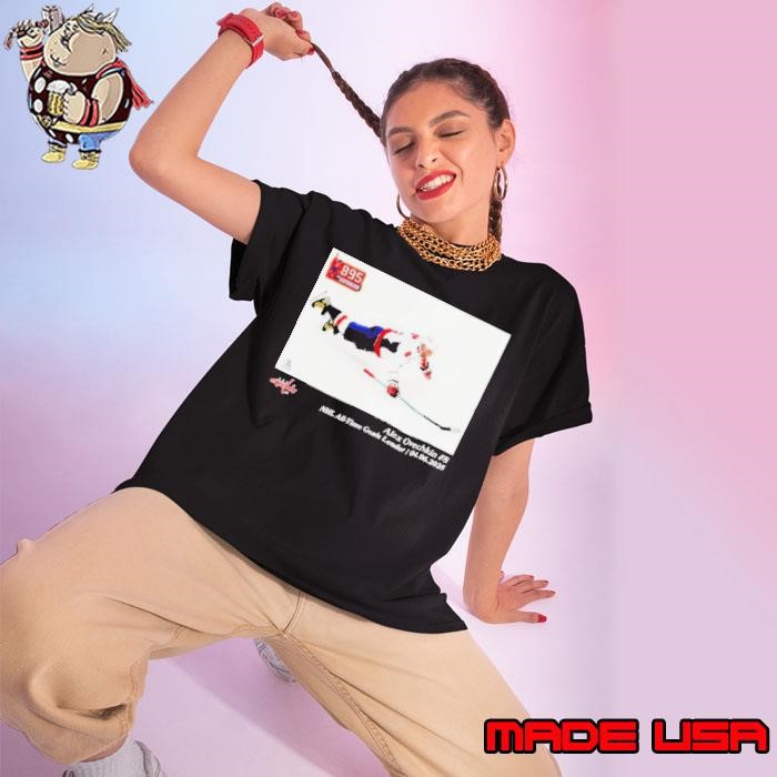 Washington Capitals Alexander Ovechkin NHL All Time Goals Leader Flash Feature Ladies tee
