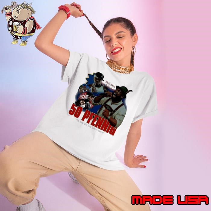 Werde Reich oder Stirb Versuchend 50 pfennig ich bring dich zum subwarenladen Ladies tee